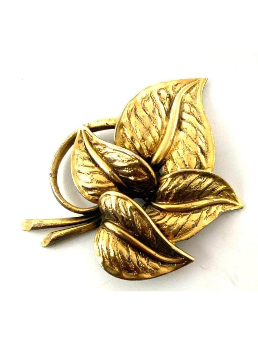 Tortolani Gold Plated Vintage Brooch